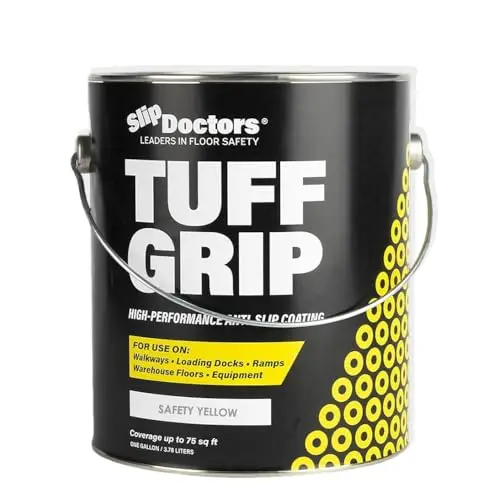 Tuff Grip Anti-Slip Paint in Safety Yellow color