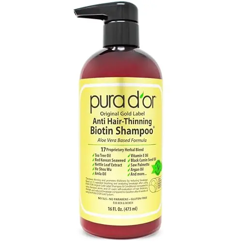 Clinically-Tested Biotin, Anti-Thinning, Herbal Formula