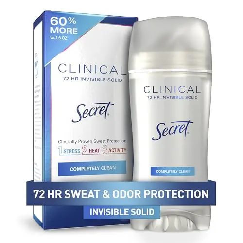 3X Stress Protection, Invisible Solid, 72HR