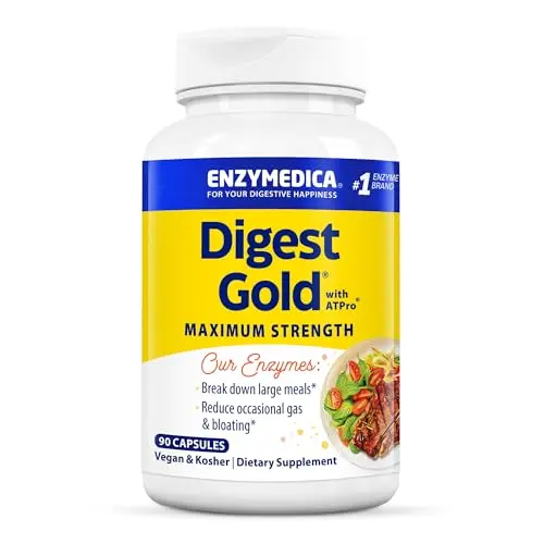 Max Strength Enzyme Blend for Bloating & Gas