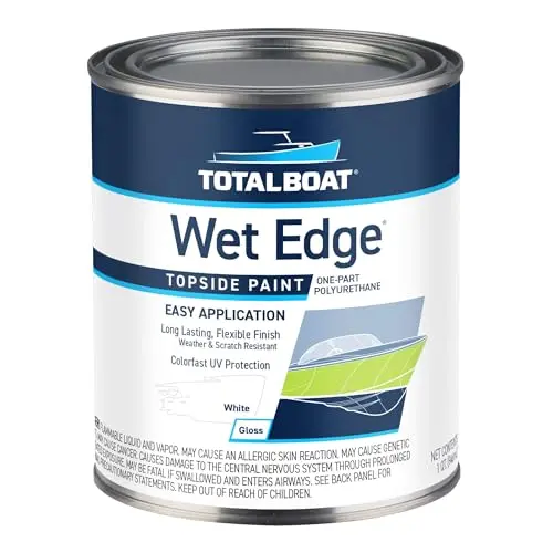TotalBoat Wet Edge marine paint for fiberglass boats and outdoor surfaces