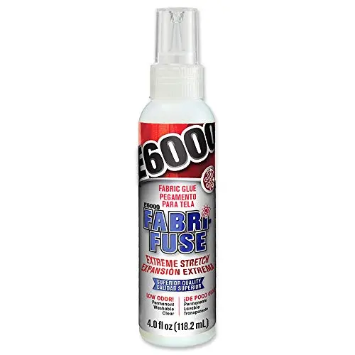 E6000 Fabri-Fuse Adhesive bottle with liquid formula