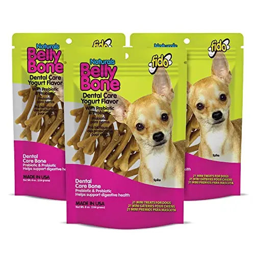 Yogurt-Flavored Mini Dental Treats
