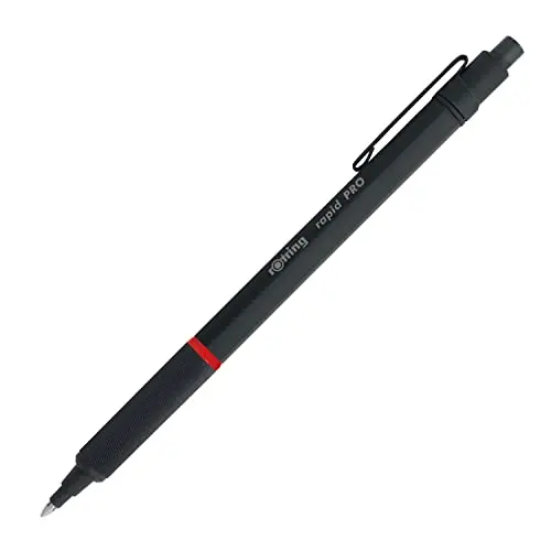 rOtring Rapid Pro retractable ballpoint pen with blue ink