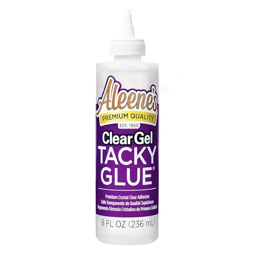 Aleene's Clear Gel Tacky Glue for general crafting and collage