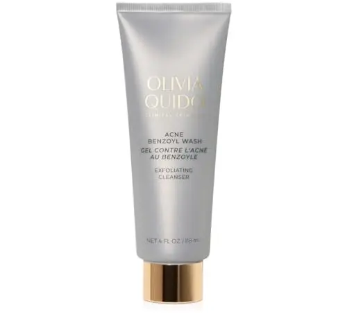 Premium benzoyl peroxide cleanser with hydration
