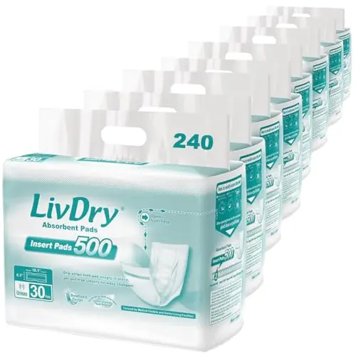 Extra Absorbency Protection, Odor Control