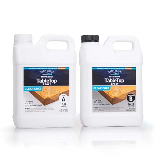 Crystal Clear, High-Gloss, UV-Resistant - 1 Gallon
