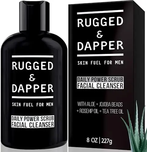 Exfoliating Mens Cleanser with Natural Actives
