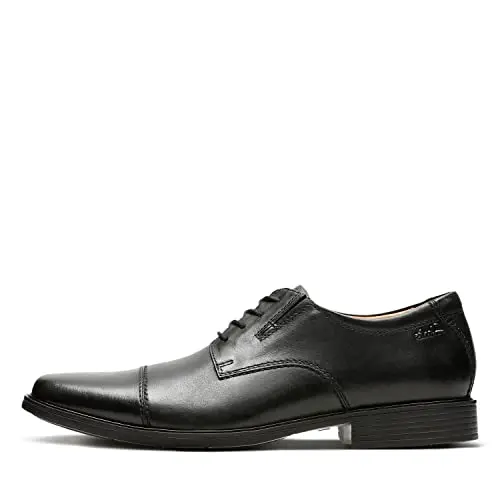 Classic Black Leather Oxford - Clarks