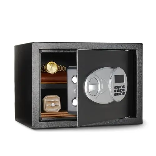 Steel Lock Box with Electronic Keypad
