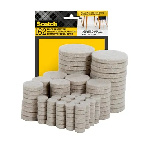 Assorted Self-Stick Furniture Pads Value Pack