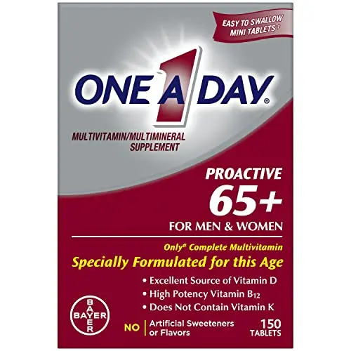 Men's & Women's 65+ Multivitamin, 150 Ct