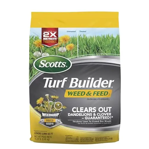 Weed Killer & Lawn Fertilizer, 5,000 sq. ft.