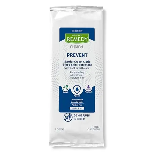 Clinical Barrier Cream Wipes, 256ct