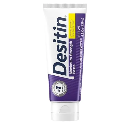 Hypoallergenic 40% Zinc Oxide Diaper Rash Cream