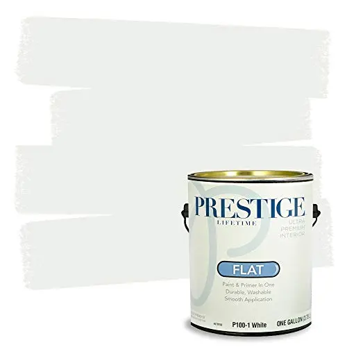 PRESTIGE Paints white interior paint can with primer