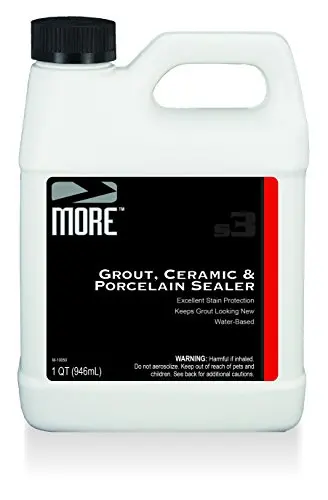 MORE grout and ceramic tile sealer quart bottle