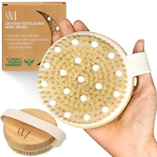 Natural Bristle Exfoliating Brush Set