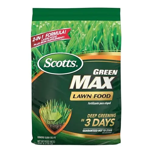 Iron-Enriched for Fast Green-Up, 5,000 sq. ft. Coverage