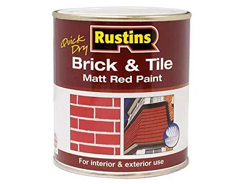 Rustins red brick and tile paint