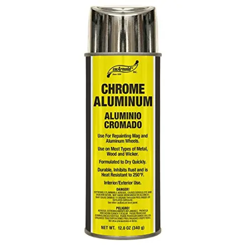S.M. Arnold Aerosol Spray Paint in Chrome Aluminum finish