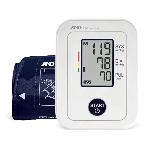 Clinical-Grade BP Monitor for Home, Wide Cuff