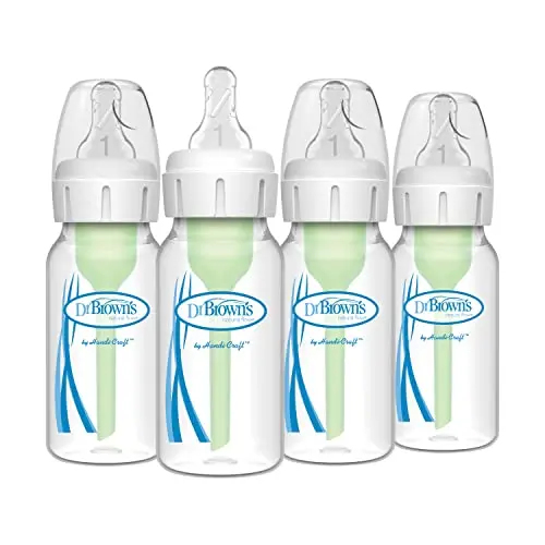 Options+ Narrow Bottle, 4oz, 4-Pack