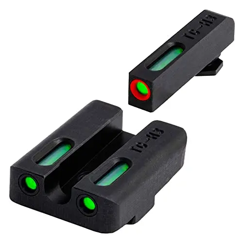 Ultra-bright Hybrid Glock Sights
