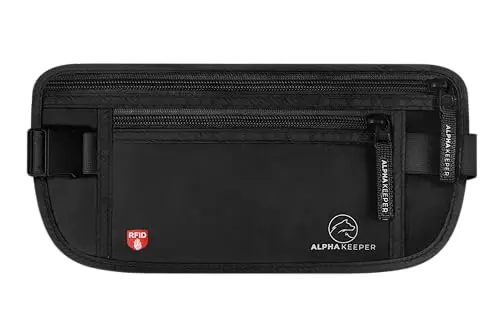 Slim, RFID Hidden Travel Pouch