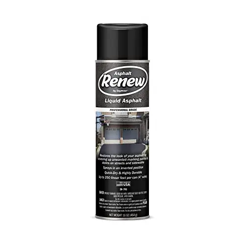 Seymour Stripe Renew asphalt paint can for quick-dry application