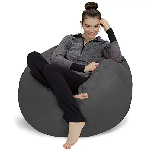 3 Ft Memory Foam, Charcoal