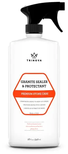 TriNova granite sealer and protector spray bottle
