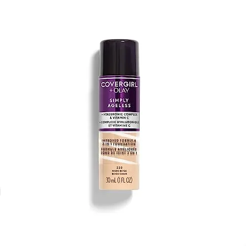 3-in-1 Liquid Foundation with Hyaluronic & Vitamin C