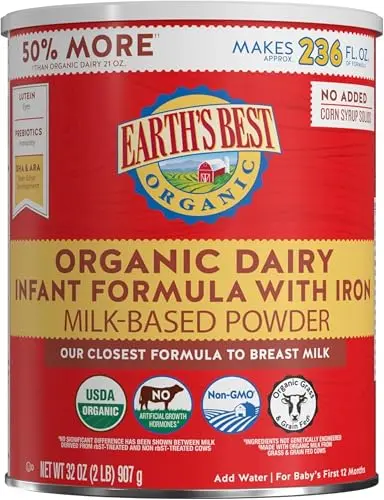 Dairy Formula with Iron & Omega-3, 0-12 Months