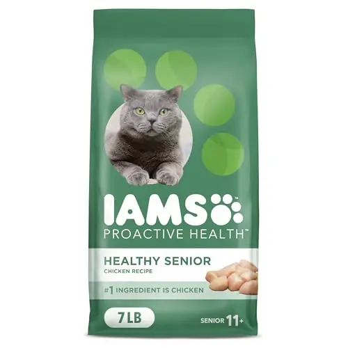 Senior Dry Cat Food with Chicken, 7 lb