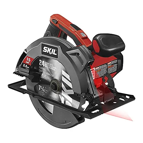 SKIL circular saw with laser guide and dust blower