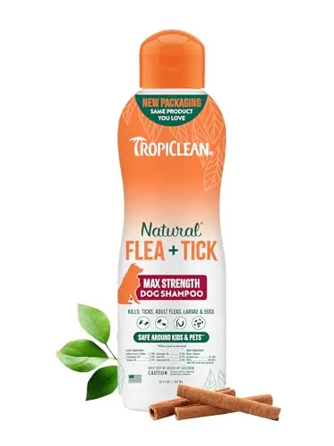 Natural & fast-acting flea shampoo