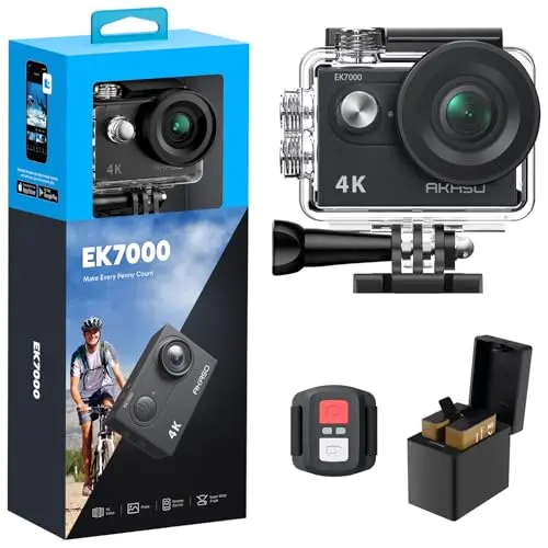 Budget 4K30FPS, 20MP, EIS, 131FT Waterproof