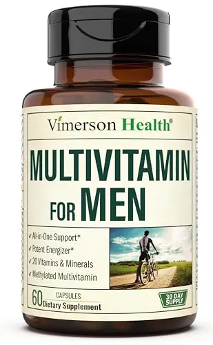 20+ Key Nutrients for Men's Daily Wellness