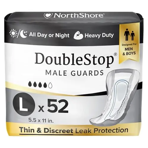 Secure Male Guards with Fast Drying Core