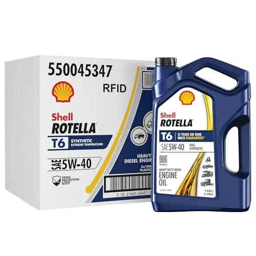 Full Synthetic 5W-40 Motor Oil, 1 Gal (3 Pack)