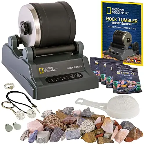 Easy-Touch Rock Tumbler for Families