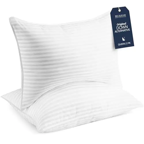 Plush down-alternative, hotel luxury feel