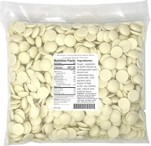 Classic White Melting Chocolate - 5 Pound Bulk