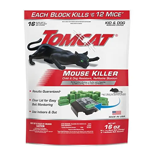 Child & Dog Resistant Bait Station + 16 Refills
