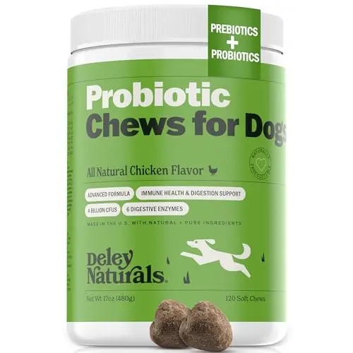 4 Billion CFUs, Chicken Flavor, 120 Chews