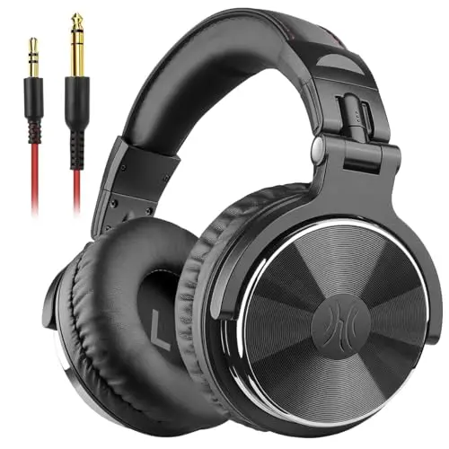 Wired Studio Monitor & Mixing DJ Headset