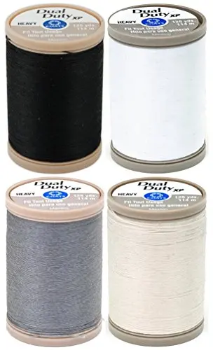 Coats & Clark Dual Duty XP heavy weight thread in 4 colors