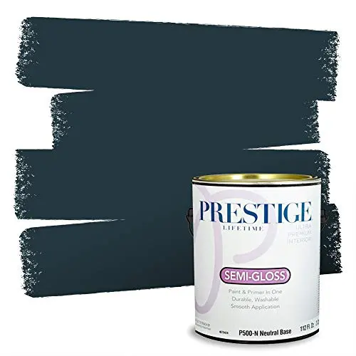 PRESTIGE Paints Dark Night semi-gloss interior paint can